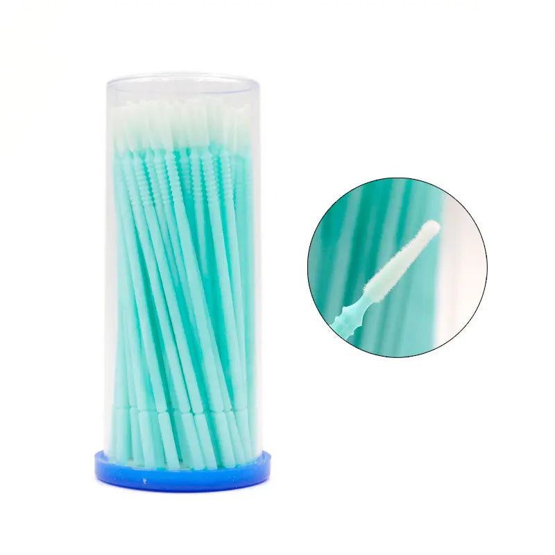 100pcs Disposable Microbrushes Eyelash Extension Removing Cotton Swab Mascara Applicator Grafting Eyelashes Makeup Tools