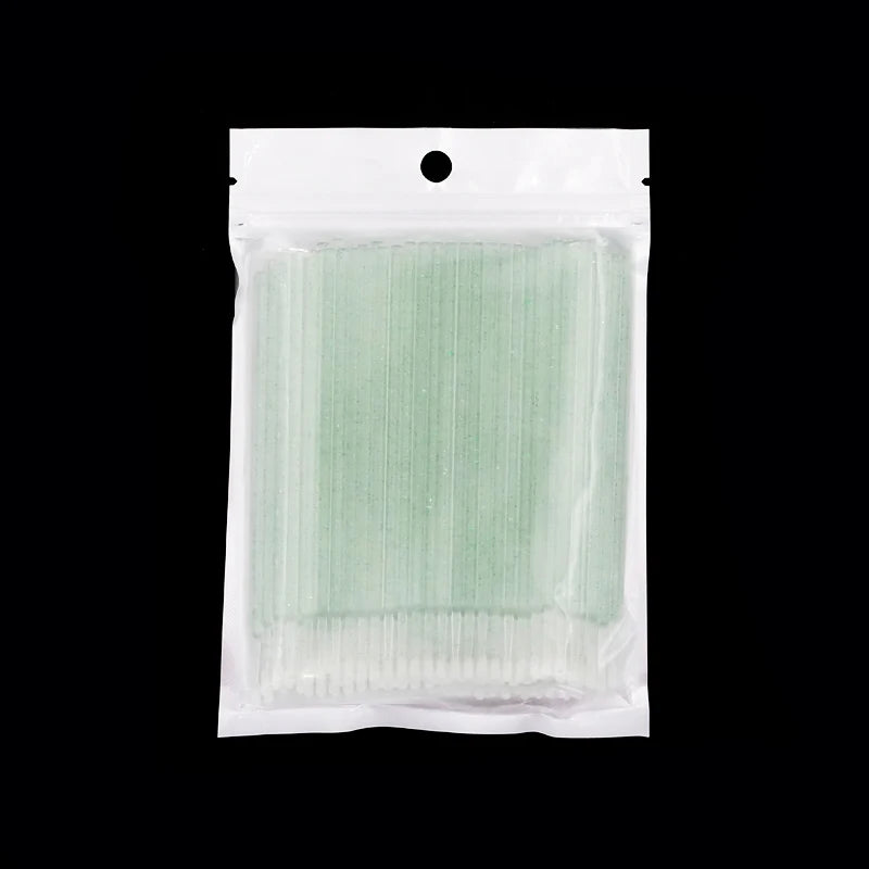 100pcs Disposable Microbrushes Eyelash Extension Removing Cotton Swab Mascara Applicator Grafting Eyelashes Makeup Tools