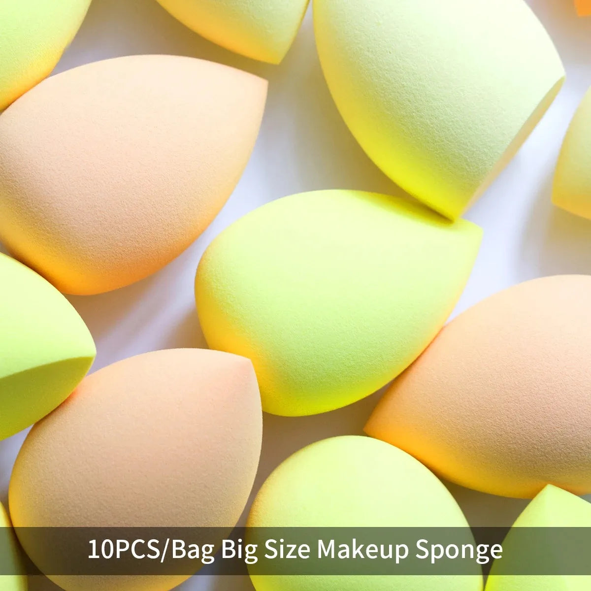 10 Pieces Makeup Sponge Cosmetic Puff Blenders Blending Sponge Foundation Applicator Cosmetic Sponges Makeup Tools Accessories