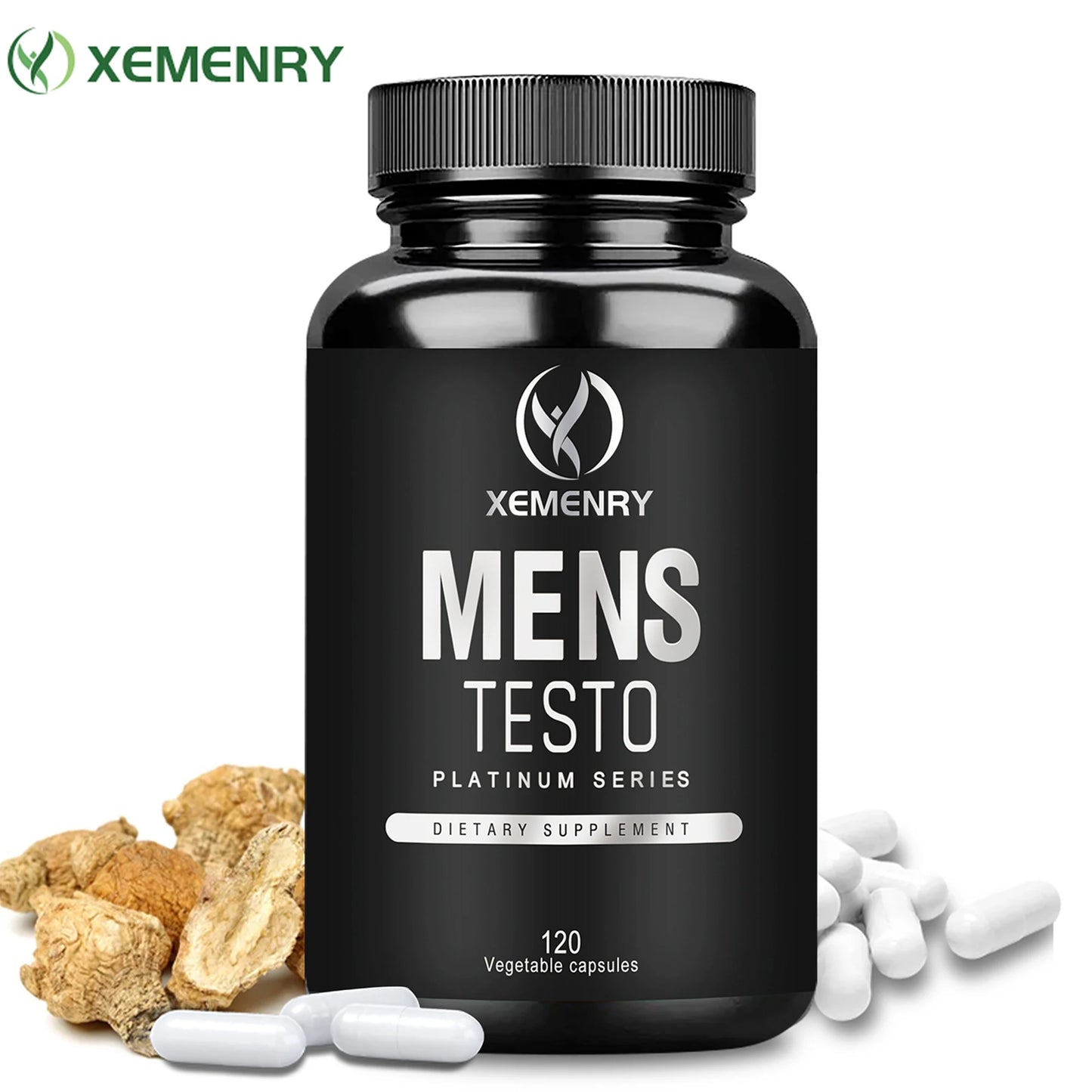 Men's Supplements - Enhances Energy Endurance and Promotes Lean Muscle Growth - 120 Capsules