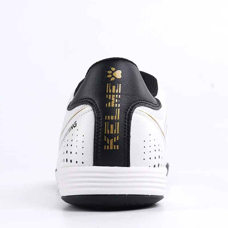 KELME Football Boots Men Soccer Shoes Original Indoor Football White Sneakers Shoes Cleats Football Futsal Boot Male 6891146
