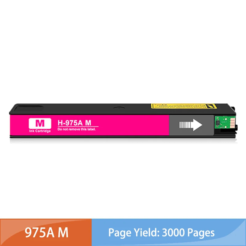 Inkjet 975A 975X 975 Ink Cartridge Compatible for HP975A for HP 352DW 377DW 377DN 452DW 452DN 477DW 552DW 577DN 577DW P55250dw