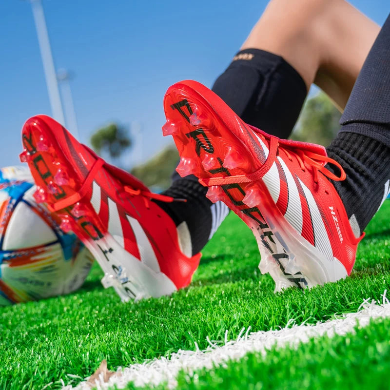 Original New Men Football Shoes Professional Football Shoes Society Cleats Indoor Fast Soccer Shoes Training Zapatos De Futbol