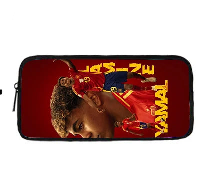 2025 Lamine Yamal Child School Backpack With Thermal Cooler Lunch Box Pencil Bags School Bags for Boys Girls Best Gift