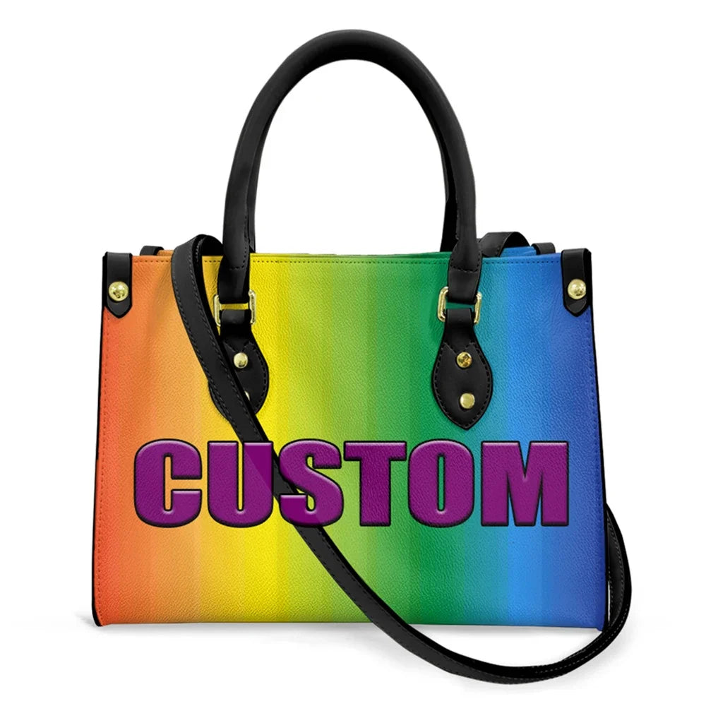 Johnny Hallyday Printed Bags Luxury Handbags Famous Singer Hand Bags for Women 2023 New Arrival Custom Image Bolsas Para Mujeres