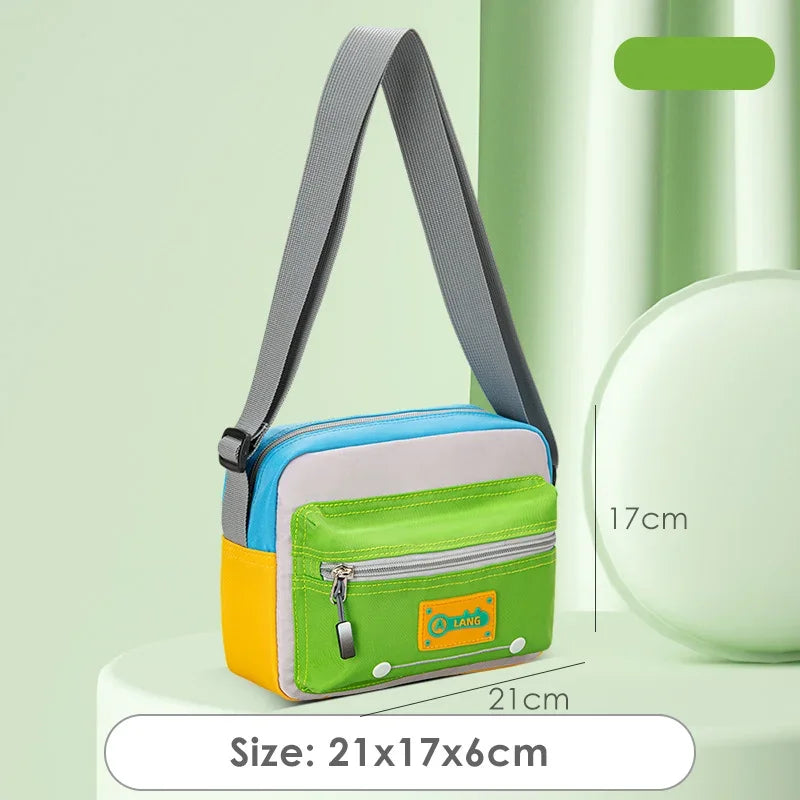 Kids New Contrast Color Backpacks For Elementary School Students Oxford Toddler Girls Boys Schoolbags Mochila Para Niños Escolar