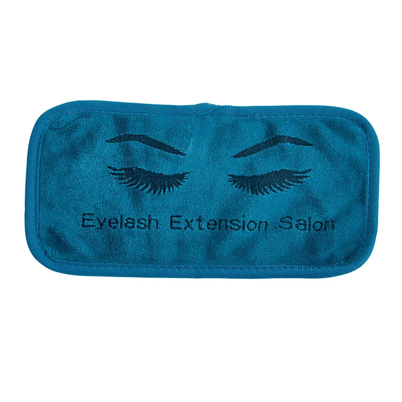 1Pc Reusable Eyelashes Tray Eyelash Extension Forehead Sticker Pallet Pad Grafted Soft Towel Lash Accessories Makeup Tools