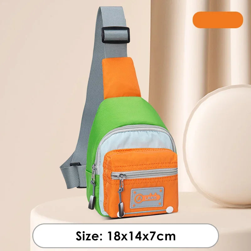 Kids New Contrast Color Backpacks For Elementary School Students Oxford Toddler Girls Boys Schoolbags Mochila Para Niños Escolar