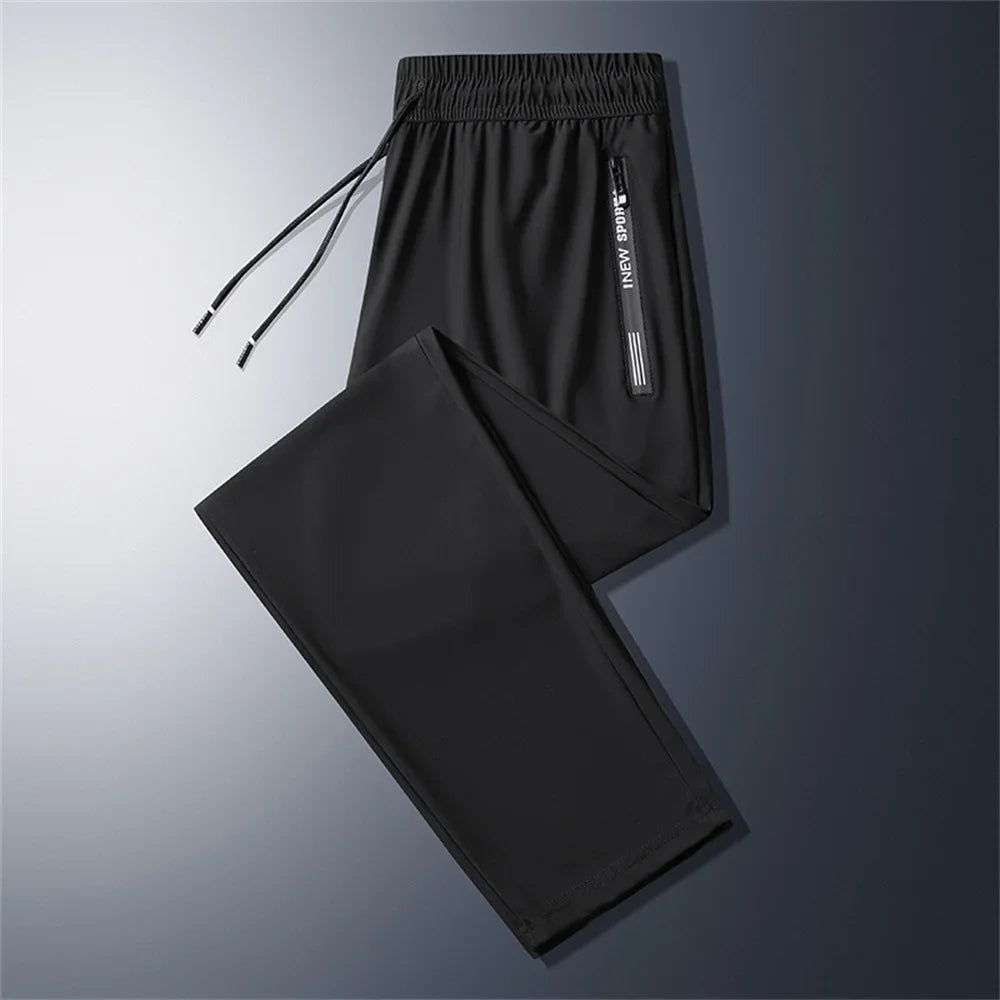Men Casual Pants Fitness Sportswear Tracksuit Bottoms Skinny Sweatpants Cotton Trousers Gyms Jogger Track Pants Mens Joggers 5XL