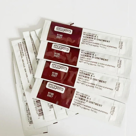 5/10/20pcs Fougera Tattoo Vitamin A D Cream Repair Aftercare Ointment Anti-Scar Healing Gel Nourish Skin Eyebrow Makeup Tools