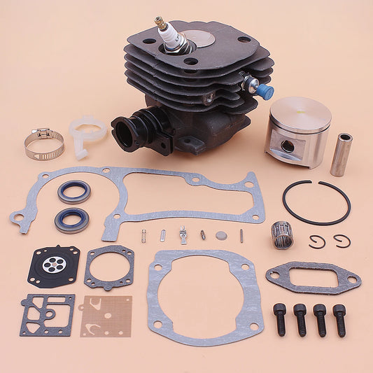 52mm Big Bore Cylinder Piston Kit For Husqvarna 372 365 371 362 Chainsaw Gaskets Chainsaw Parts motosierra gasolina