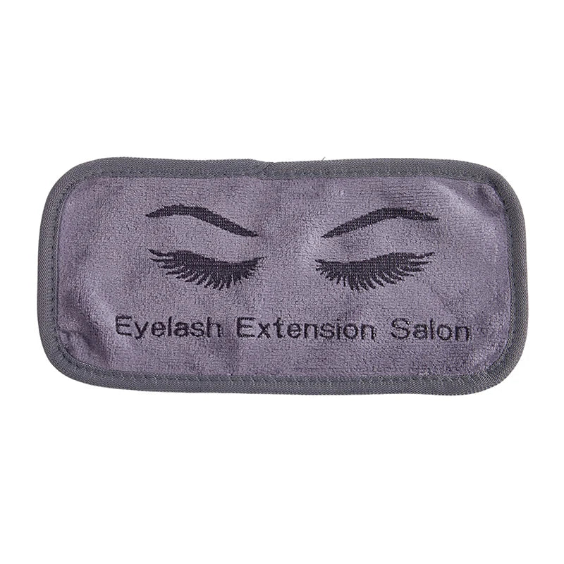 1Pc Reusable Eyelashes Tray Eyelash Extension Forehead Sticker Pallet Pad Grafted Soft Towel Lash Accessories Makeup Tools